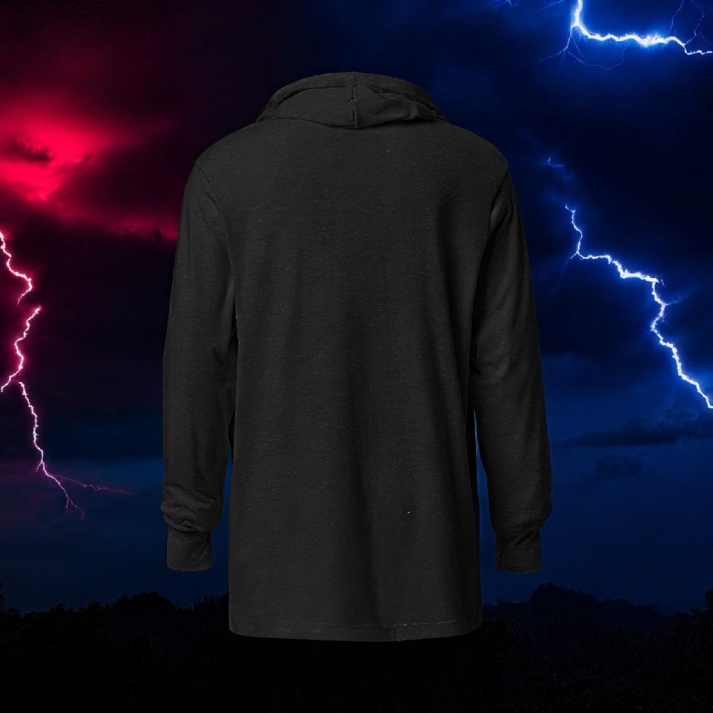 Original Edition Legendary Reaper Full Artwork Hooded Long Sleeve Shirt