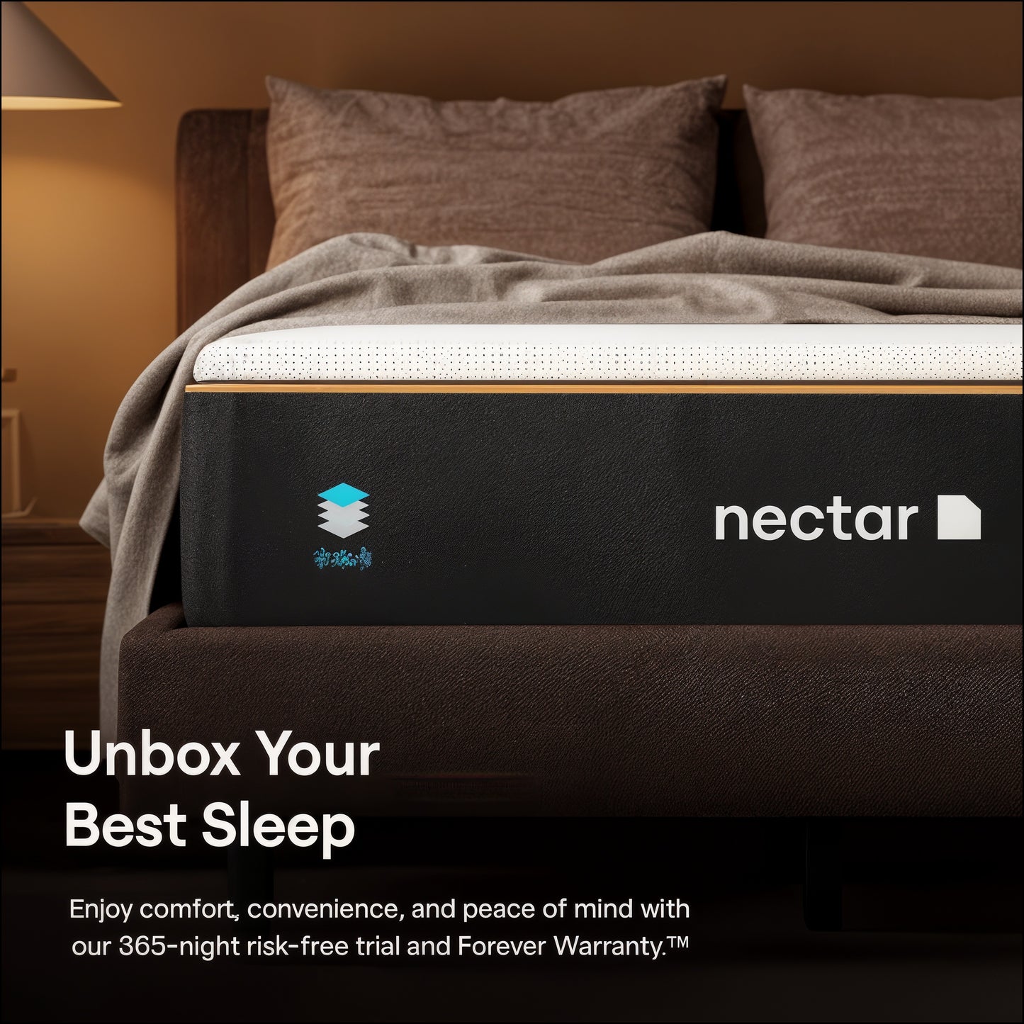 🛏️👑Cooling Gel Memory Foam Mattress, King Size, 14 Inch