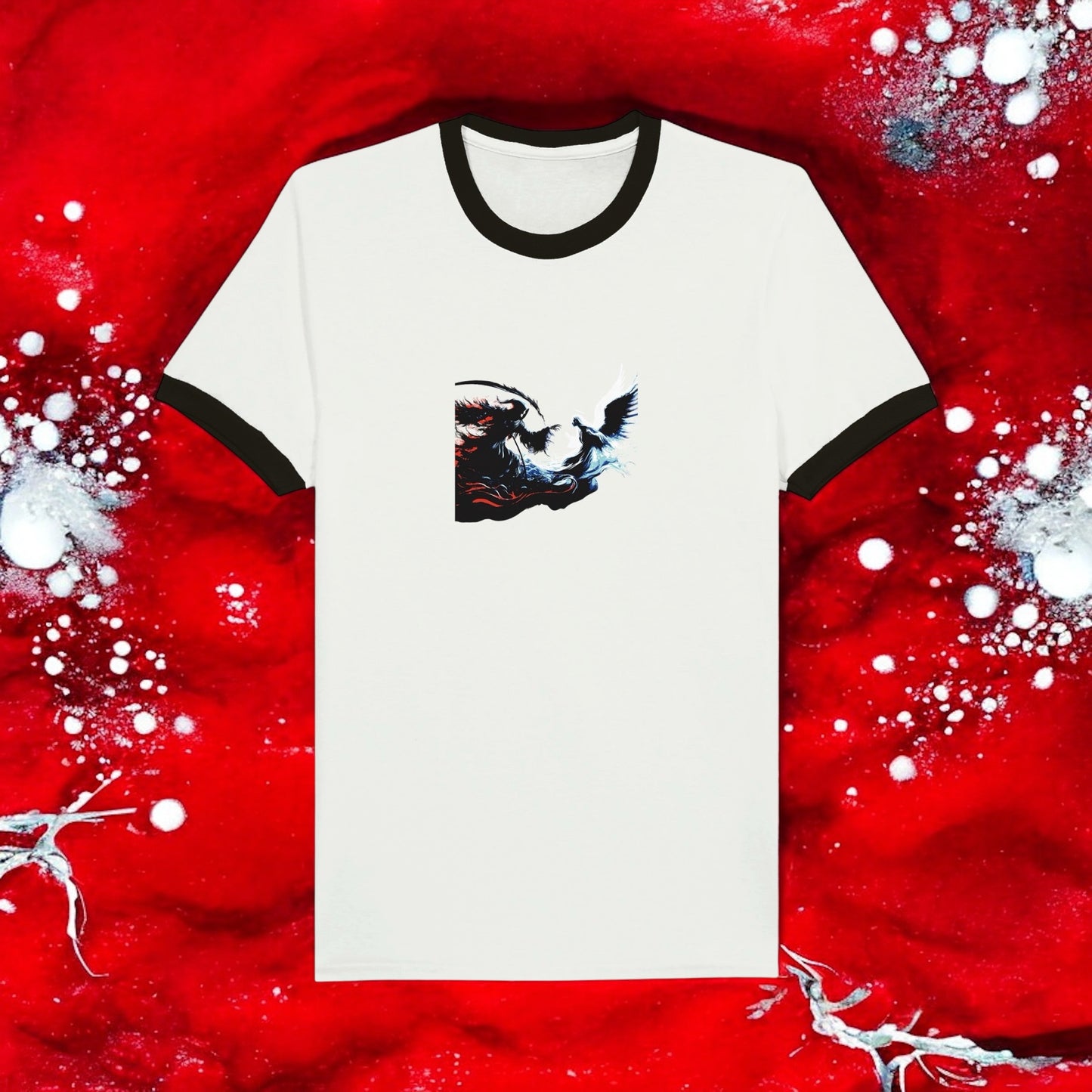 First Edition Legendary Reaper Vs Angel Ring T-shirt