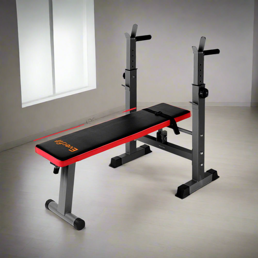 ðªWeight Bench Gym Equipment|Squat Rack| Bench Press|200 Kg