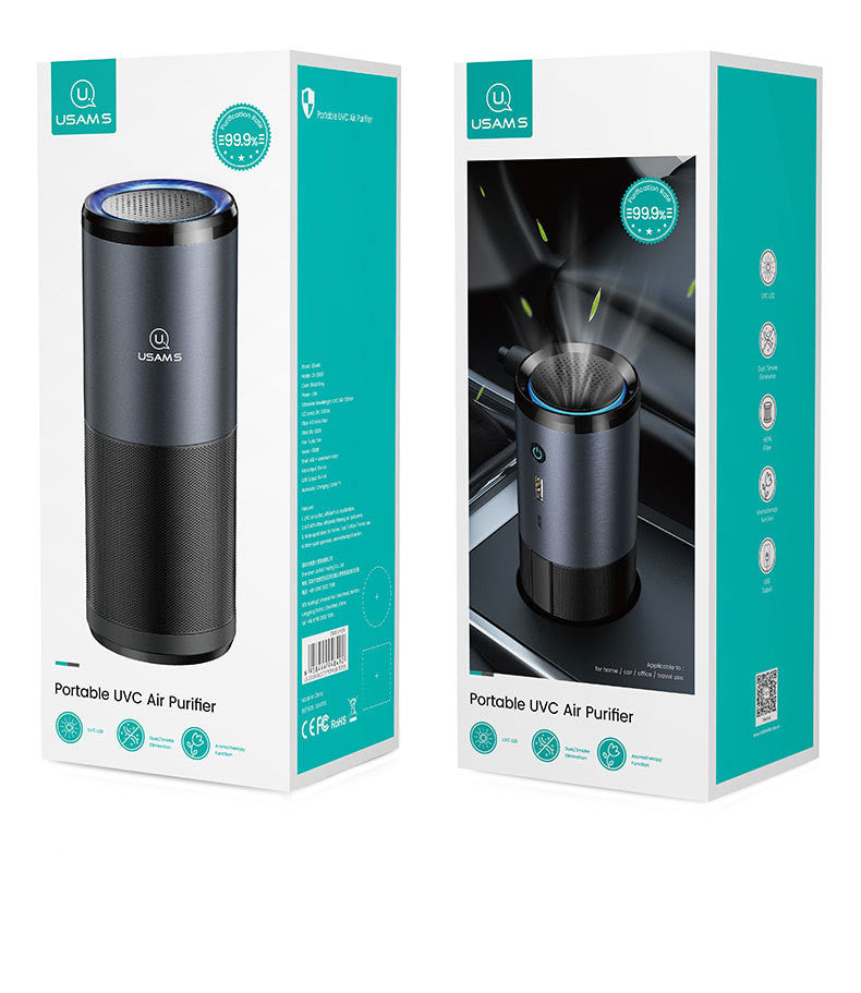 💨Car Air Purifier Negative Ionizer|Air Freshener