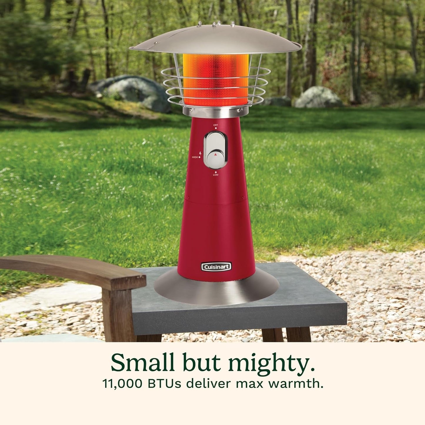 🔥♨️513 Portable Tabletop 11,000 BTU Outdoor Propane Heater