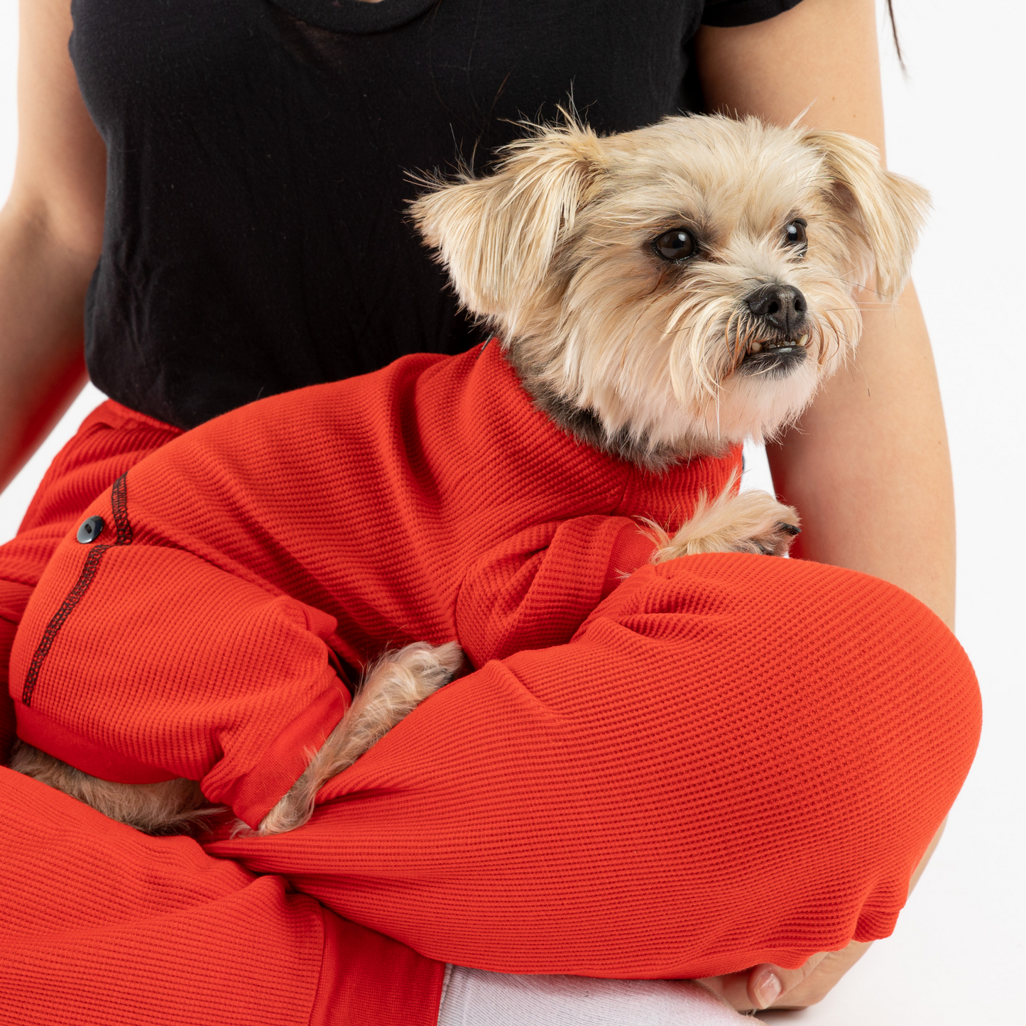 🔥Thermal Dog Pajamas|Cozy & Warm Cotton Onesie|Red Color