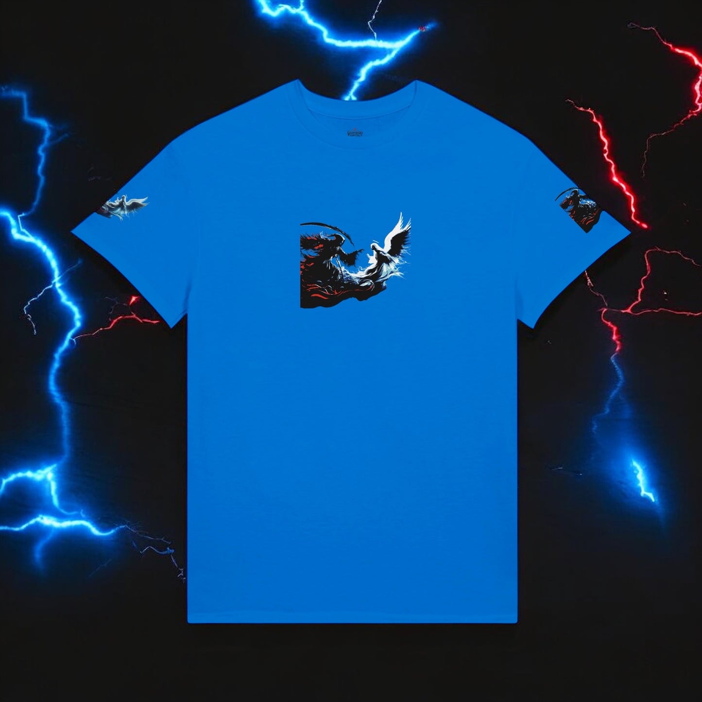 First Edition Legendary Reaper Vs Angel Dark & High Contrast Ultimate Cotton T-Shirt