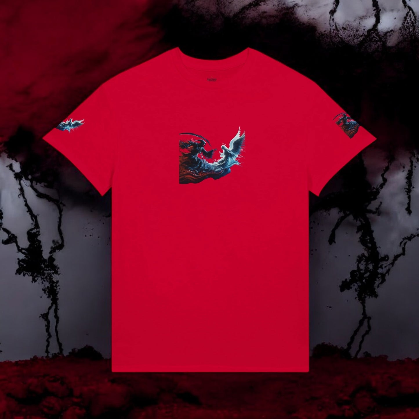 First Edition Legendary Reaper Vs Angel Ultimate Cotton T-Shirt