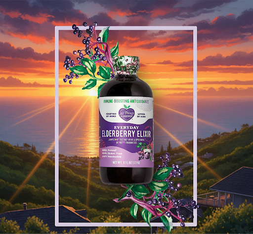 ⚕️🍃Anti-Flu Elderberry Elixir