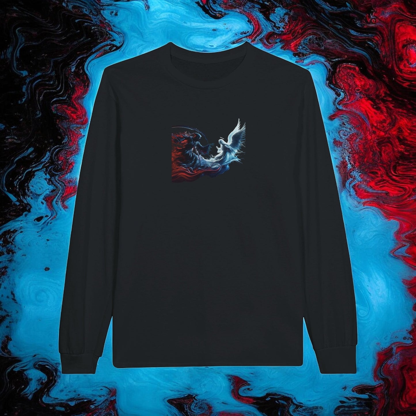Reaper Vs Angel Legendary Traditional Slim Fit Long Sleeve Shirt