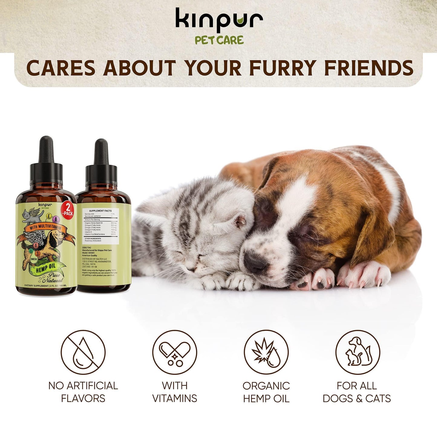 🍃Hemp Oil for Dogs & Cats