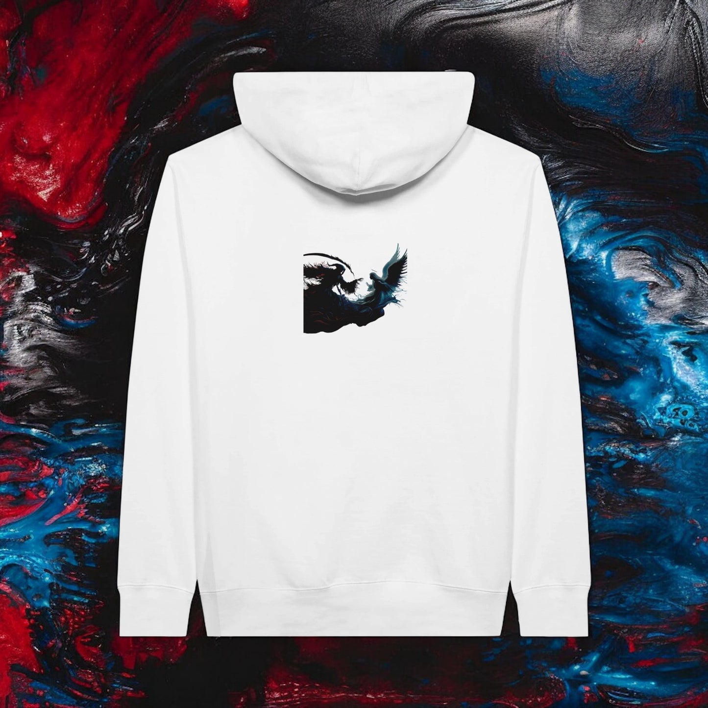 First Edition Dark & High Contrast Legendary Reaper Vs Angel Hoodie