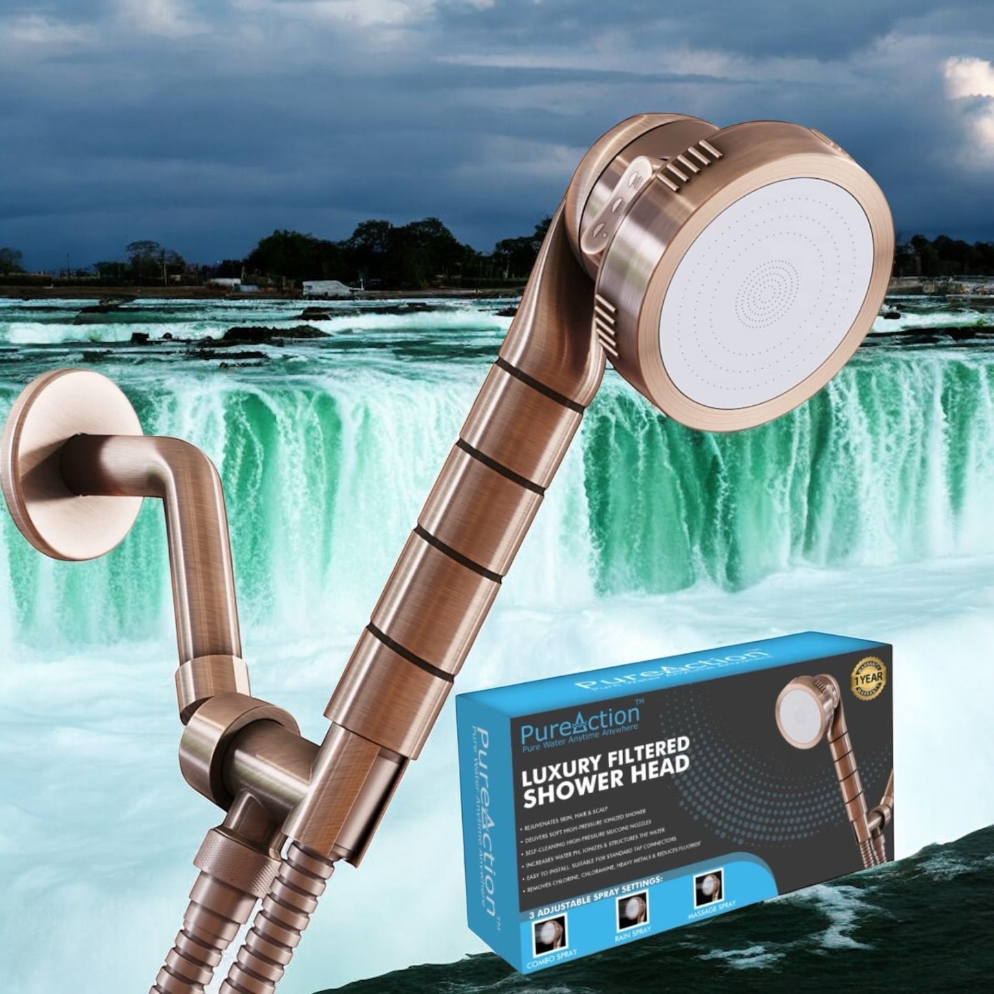 🚿Luxury Filtered Hand Held Shower Head