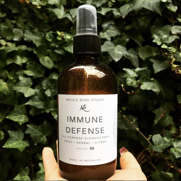 Nicole Rose Immune Defense Organic All Purpose Disinfectant Spray