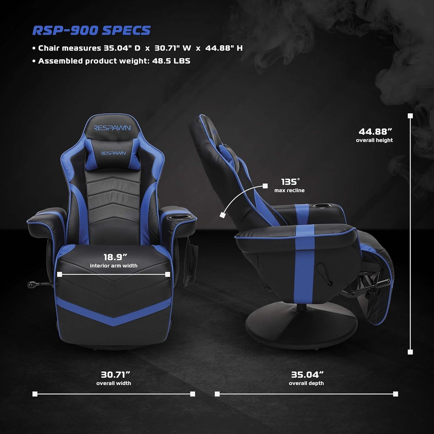 🎮900 Ultimate Gaming Chair|Recliner Ability