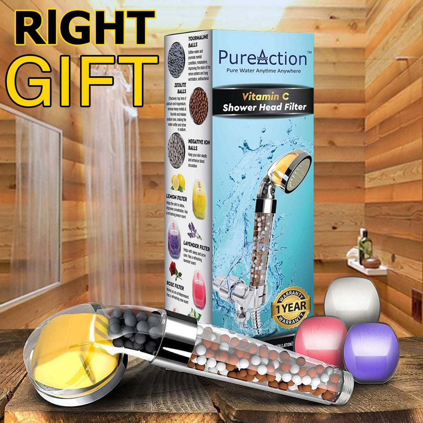 🛀Vitamin C Shower Head Filter With Hose
