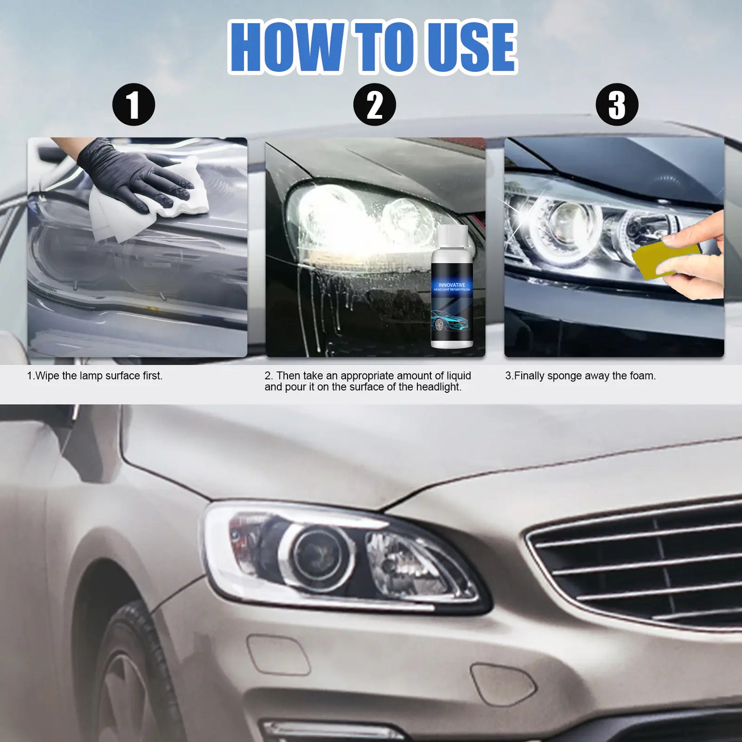 🚘Headlight Renovation Repair Agent