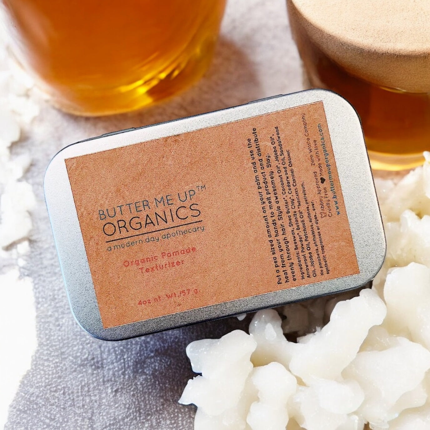 🝊Organic Hair Wax Pomade