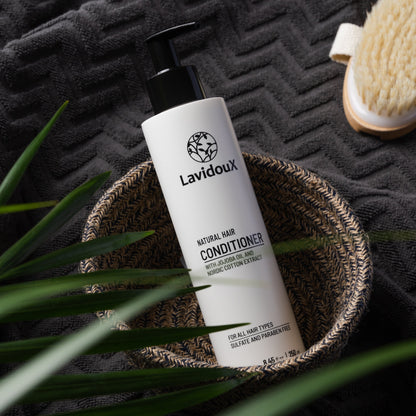 🧴❕Natural Shampoo & Conditioner Set With Nordic Cotton & Jojoba Oil