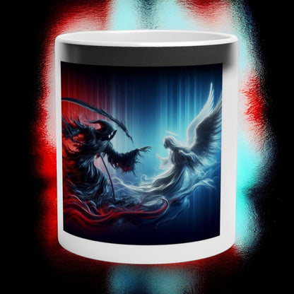 Legendary Magic Evolving Ceramic Mug 11oz Reaper Vs Angel Edition