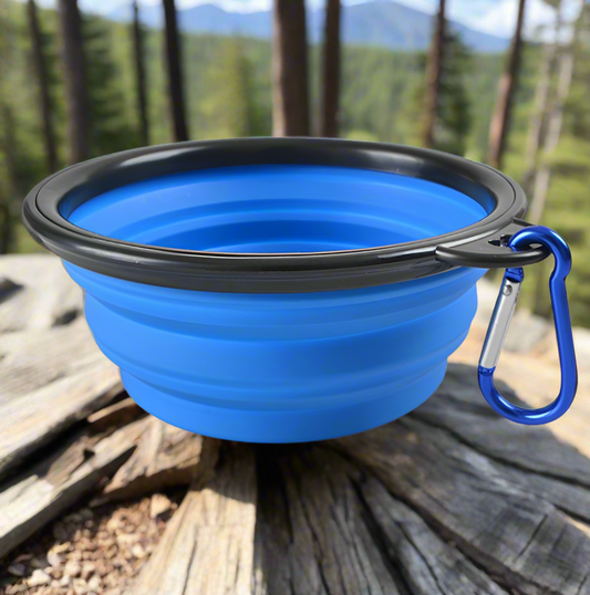 🛤️🥣Collapsible Silicone Pet Travel Bowl
