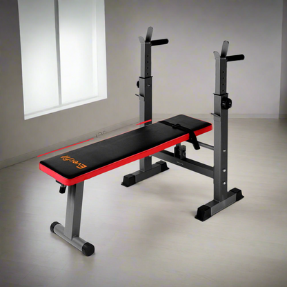 💪Weight Bench Gym Equipment|Squat Rack| Bench Press|200 Kg