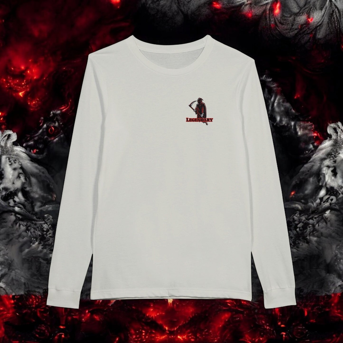 Legendary Reaper Long Sleeve Shirt|Design 5