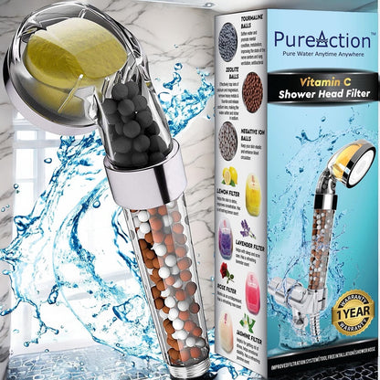 🛀Vitamin C Shower Head Filter With Hose