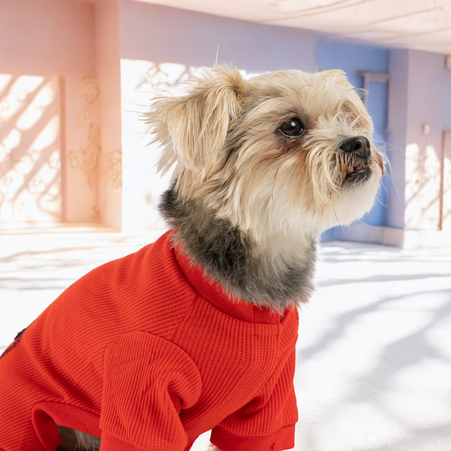 🔥Thermal Dog Pajamas|Cozy & Warm Cotton Onesie|Red Color