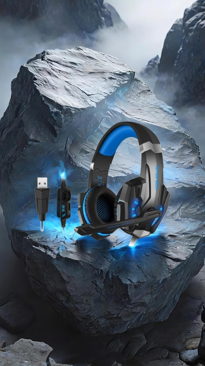 🎧🐉G9300 LED Gaming Headset With Microphone