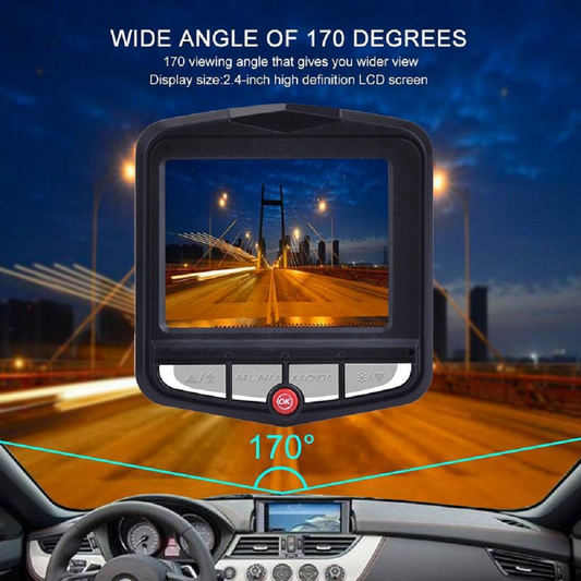📷Full HD 1080P Dash Cam|Front or Rear Camera Night Vision