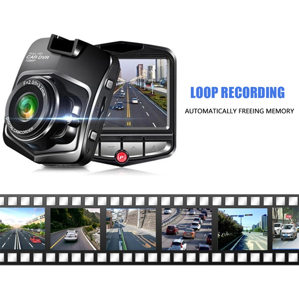 📷Full HD 1080P Dash Cam|Front or Rear Camera Night Vision