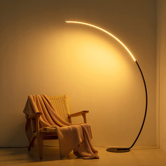 RGBW Modern Curve Floor Lamp|New Version
