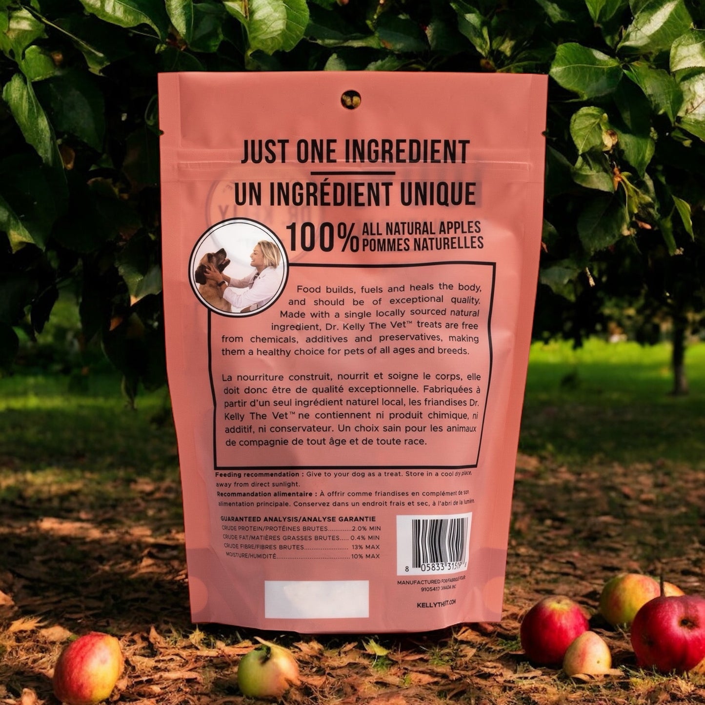 🍎 100% Natural Dog Treats|Apple