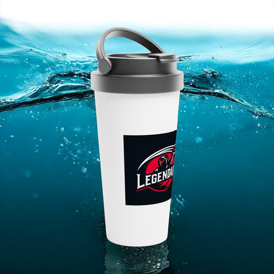 Legendary 15oz Stainless Steel Travel Mug Design 1