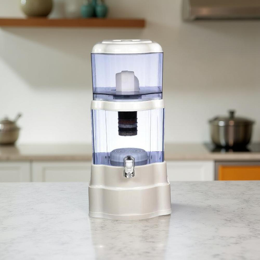 🚰22L Benchtop 8 Stage Water Filter|Ceramic Carbon Mineral Stone