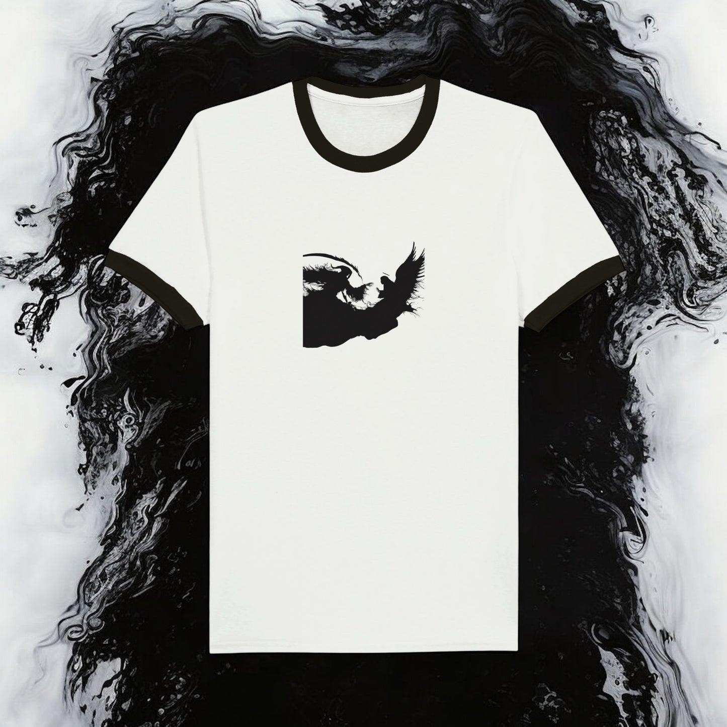 First Edition Legendary Reaper Vs Angel Ring T-shirt
