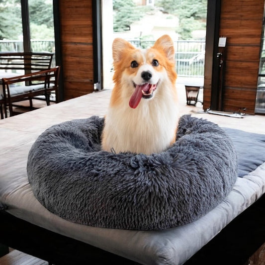 💤Therapeutic Pet Bed For Either Cat Or Dog|Washable Anti Anxiety Fluffy Bed