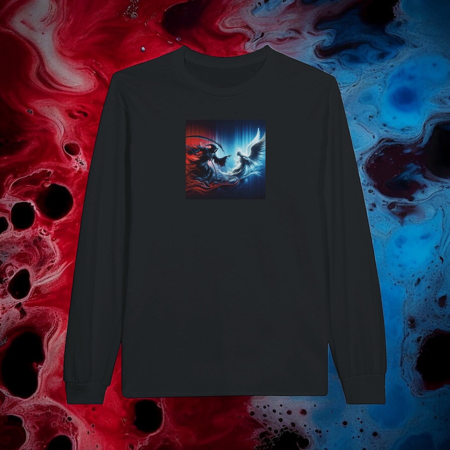 Reaper Vs Angel Legendary Traditional Slim Fit Long Sleeve Shirt