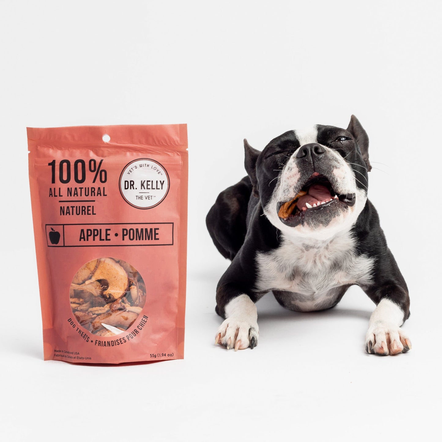 Dr. Kelly The Vet 100% Natural Dog Treats|Apple