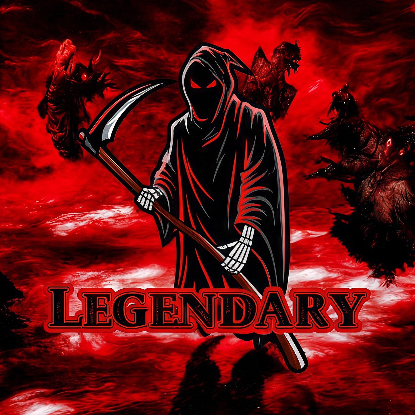 Legendary Reaper Long Sleeve Shirt|Design 5