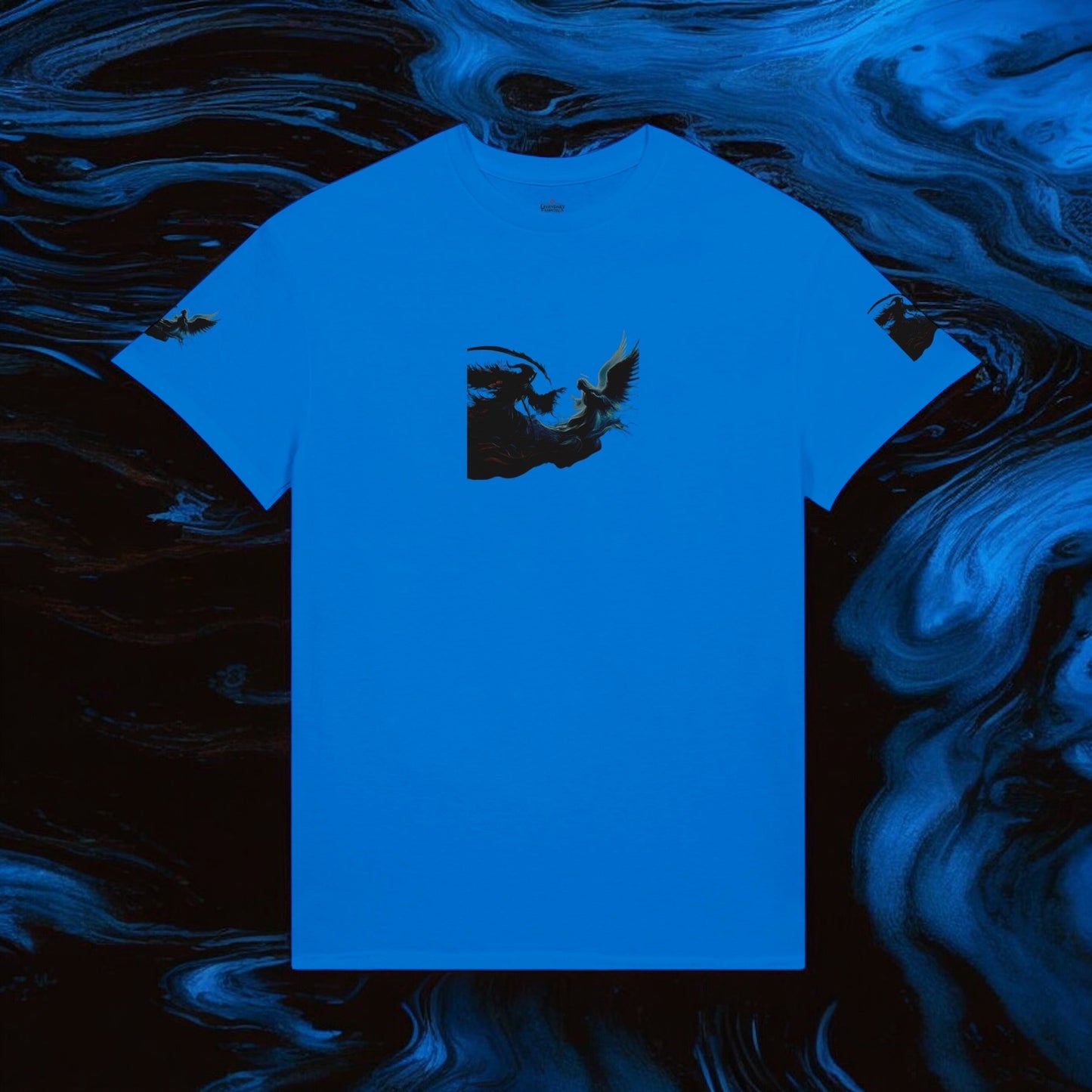 First Edition Legendary Reaper Vs Angel Dark & High Contrast Ultimate Cotton T-Shirt