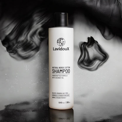 🧴❕Natural Shampoo & Conditioner Set With Nordic Cotton & Jojoba Oil