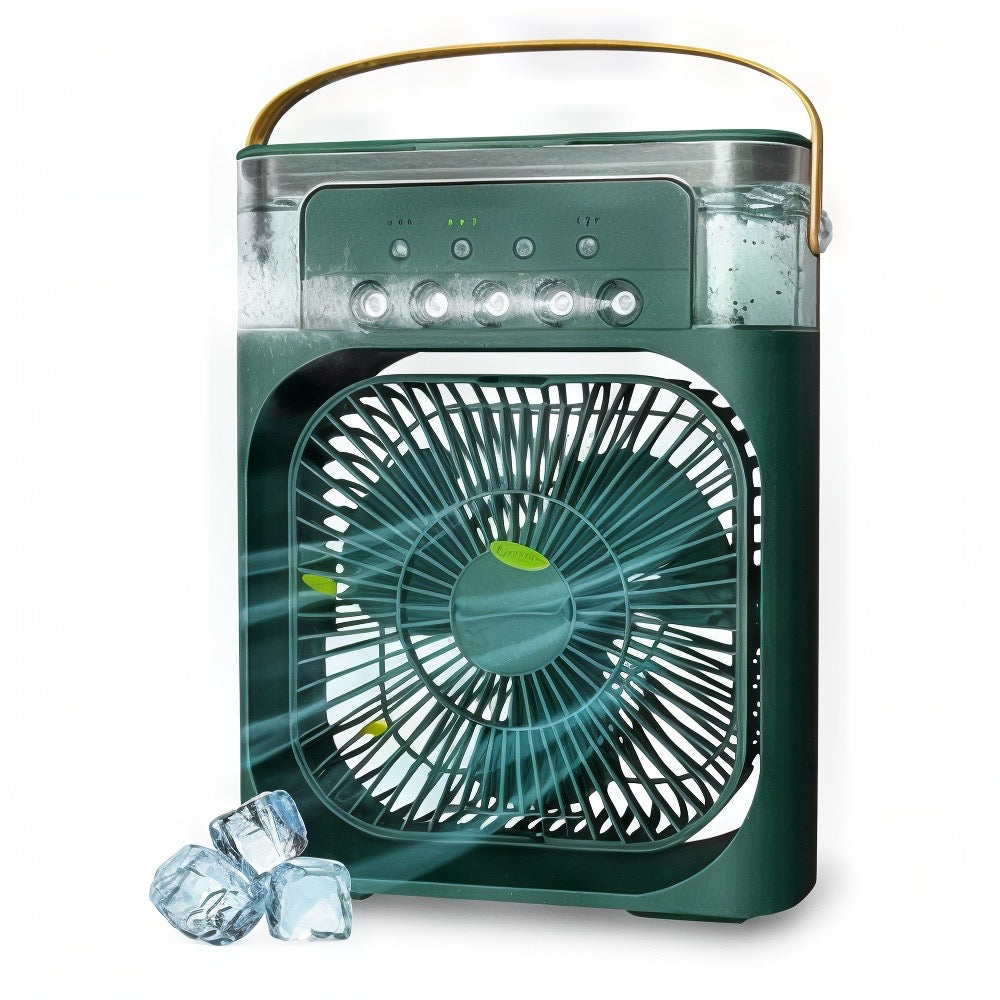 💨⛄️Air Conditioner Cooling Fan & Humidifier With 3 Speeds|LED Light Choice