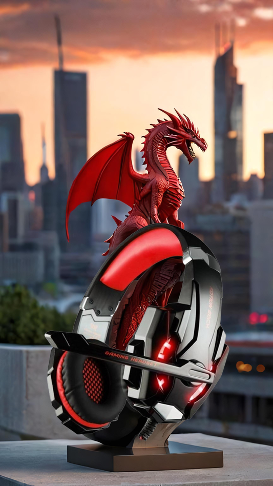 🎧🐉G9300 LED Gaming Headset With Microphone