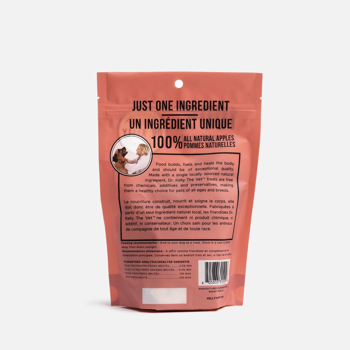 Dr. Kelly The Vet 100% Natural Dog Treats|Apple