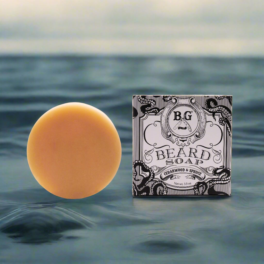 🫧🎋Beard Soap Cedarwood & Spruce