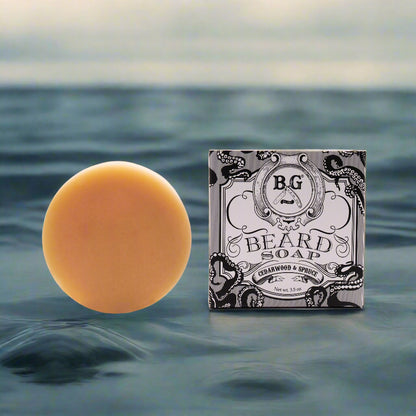 🫧🎋Beard Soap Cedarwood & Spruce