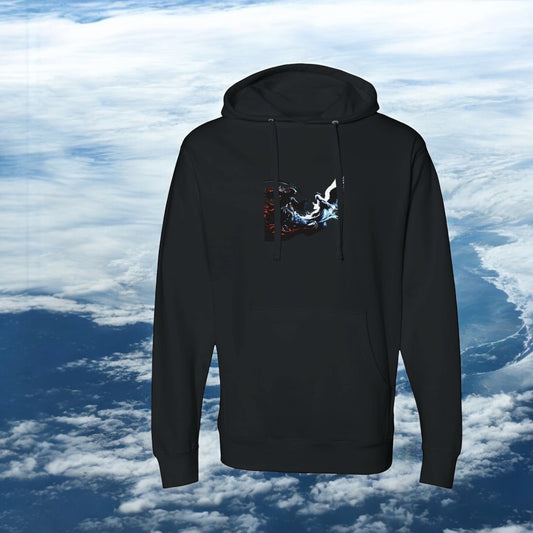 First Edition Legendary Reaper Vs Angel Dark & High Contrast Slim Fit Hoodie