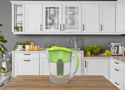 Drinkpod Alkaline Water Filter Pitcher|8-Stage Cartridge 2.5L