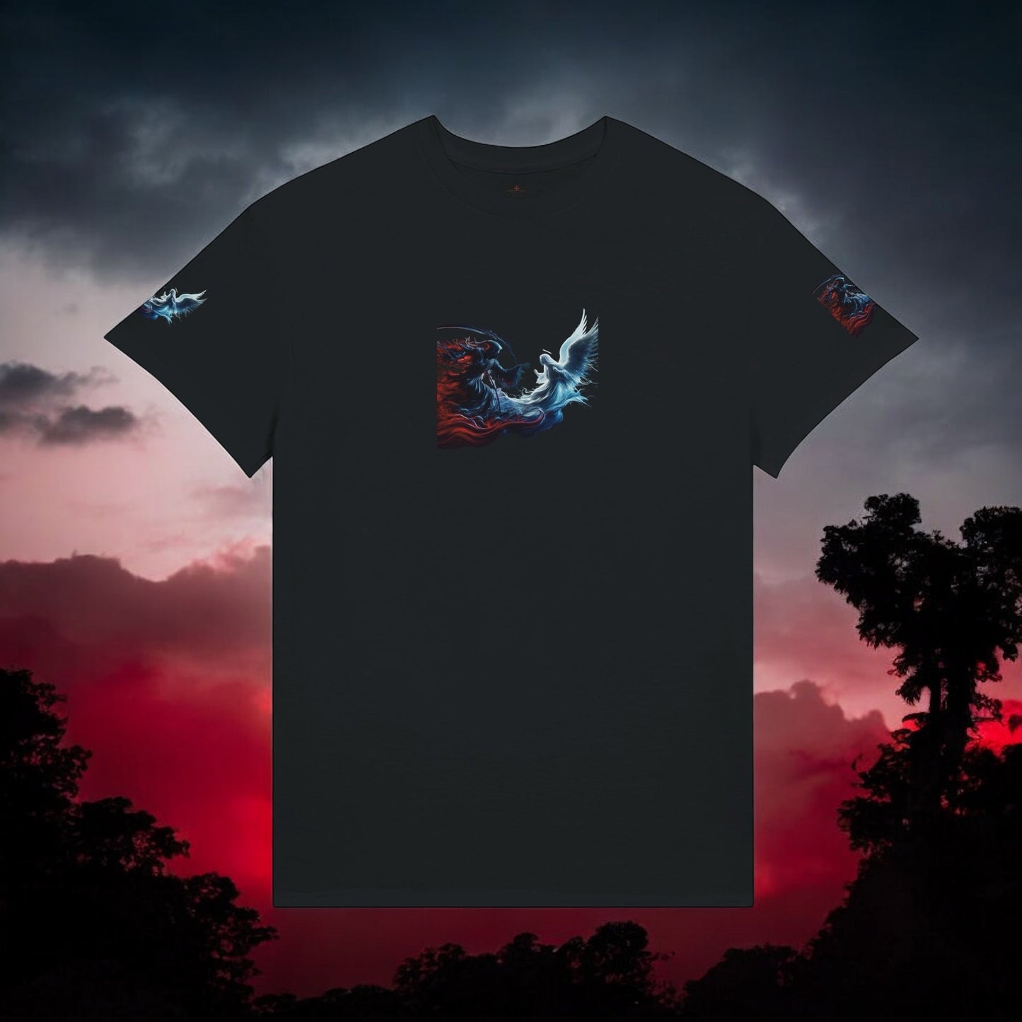 First Edition Legendary Reaper Vs Angel Ultimate Cotton T-Shirt