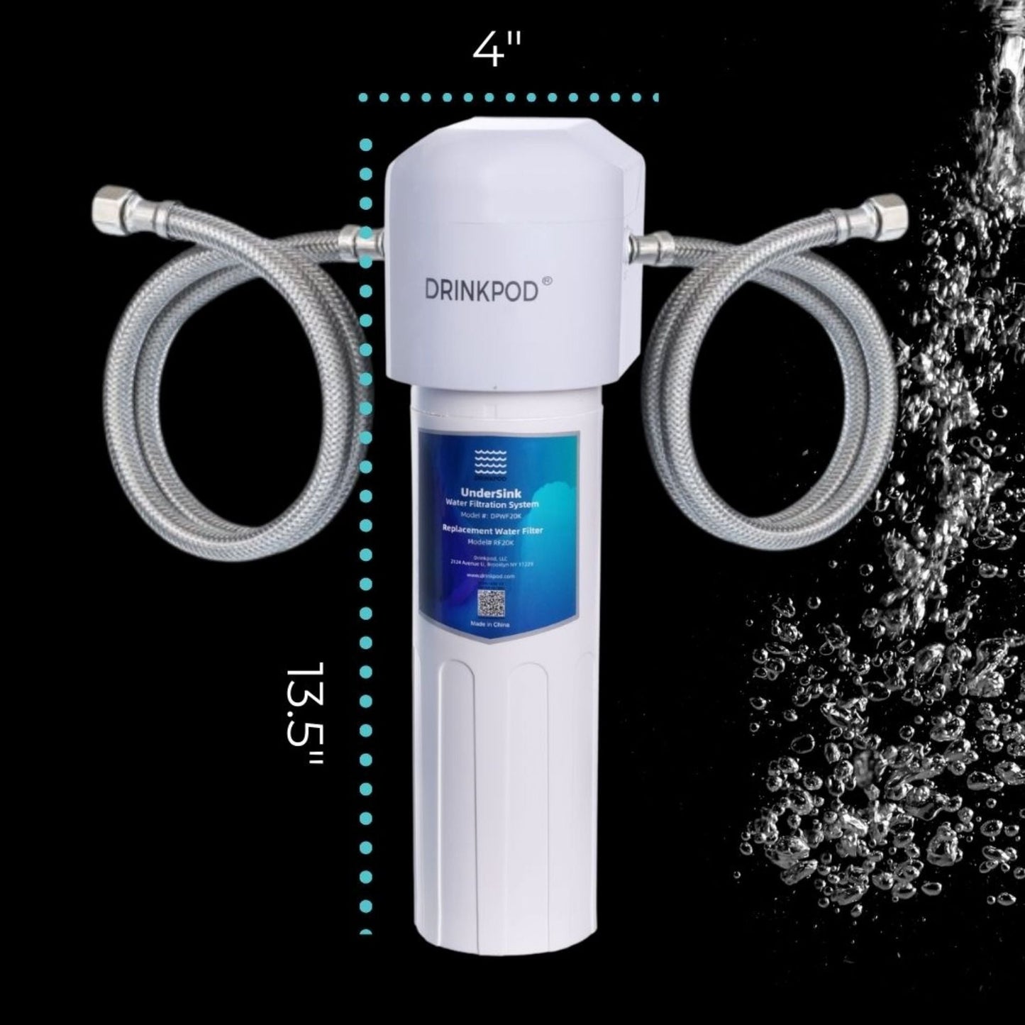 Drink POD Under Sink Water Filter System|3 Years Longevity