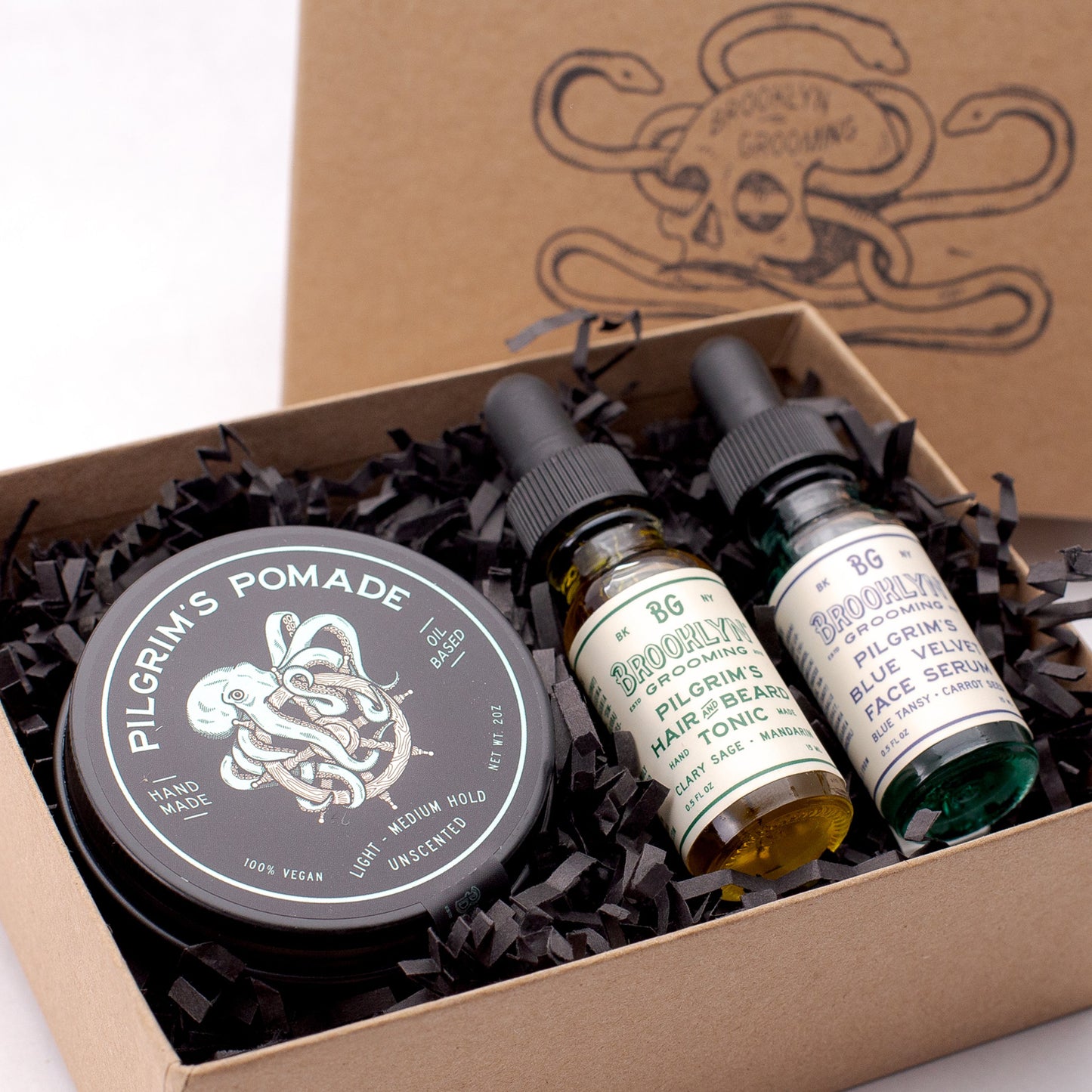 🐙Pomade|Tonic|Face Serum Starter Kit